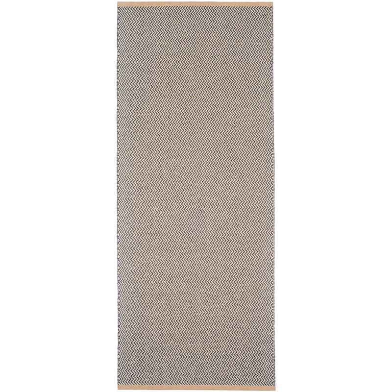 Strand Rug 70x180 cm, Black