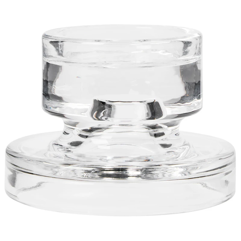 Petra Candle Holder S, Clear