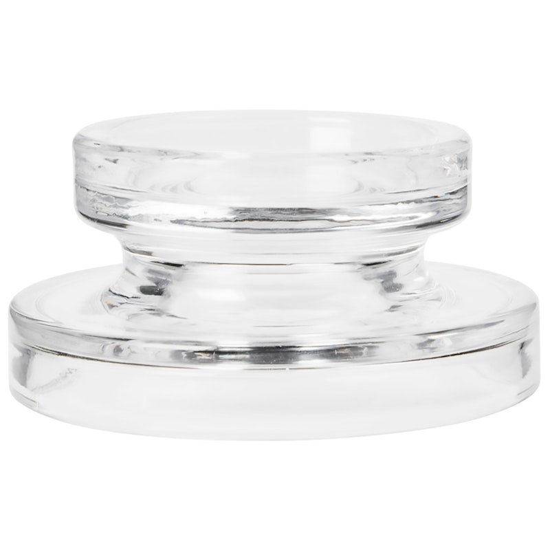 Petra Candle Holder L, Clear