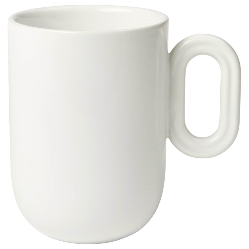 Stevns Mug With Handle Chalk White, 40 cl