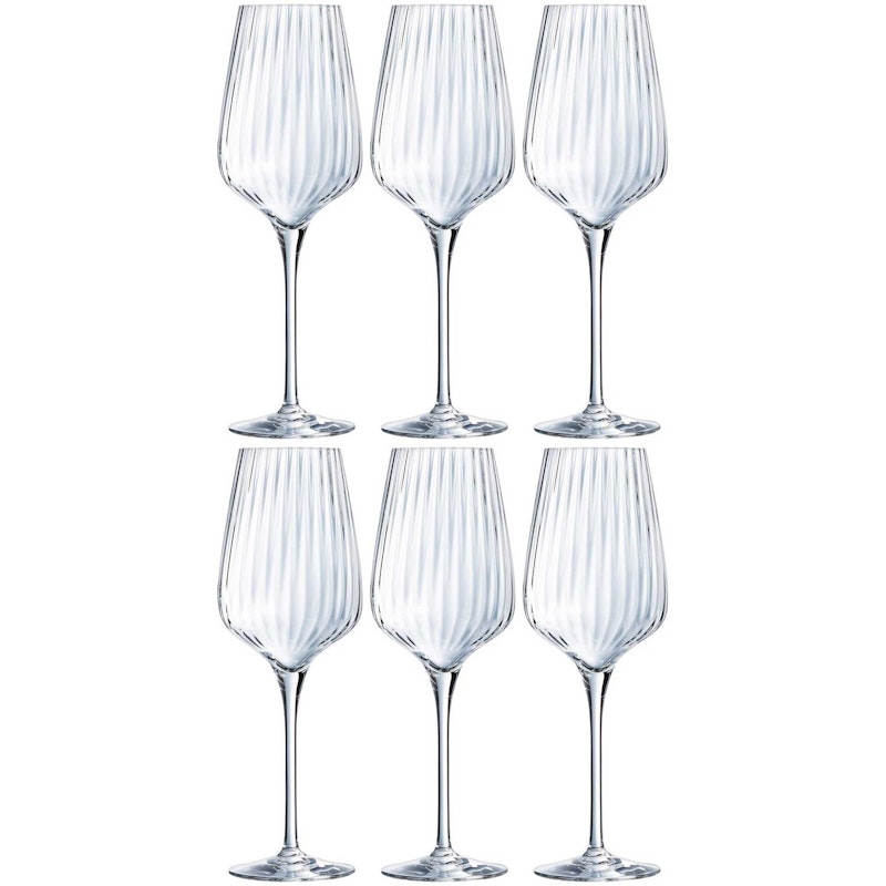 Symétrie Wine Glass 45 cl Transparent, 6-pack