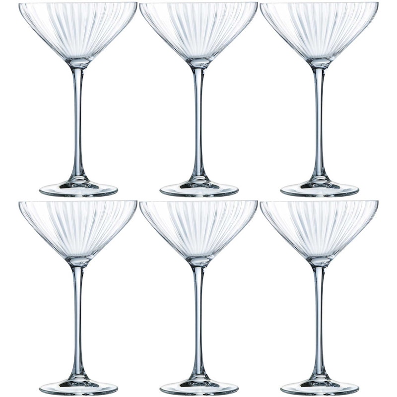 Symétrie Drink Glass 21 cl Transparent, 6-pack