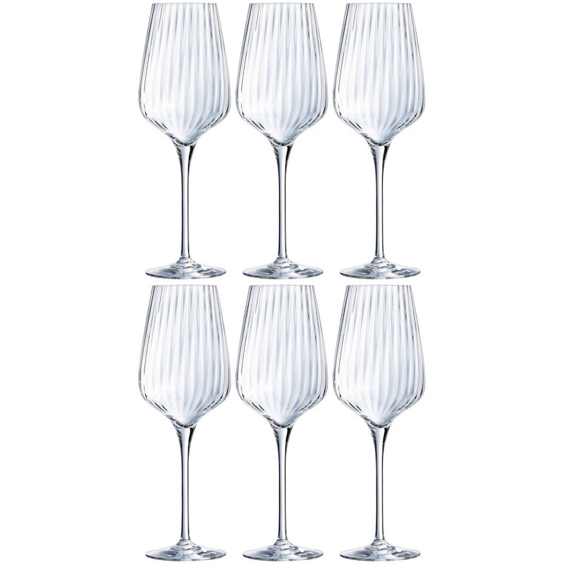 Symétrie Wine Glass 45 cl Transparent, 6-pack
