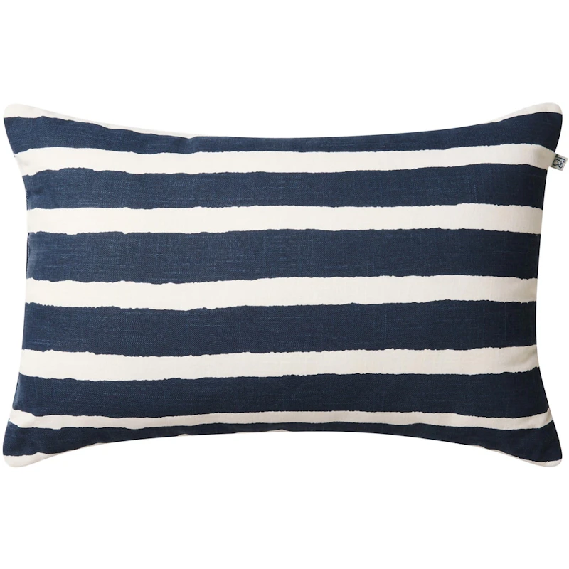 Block Stripe Outdoor Cushion 40x60 cm, Blue