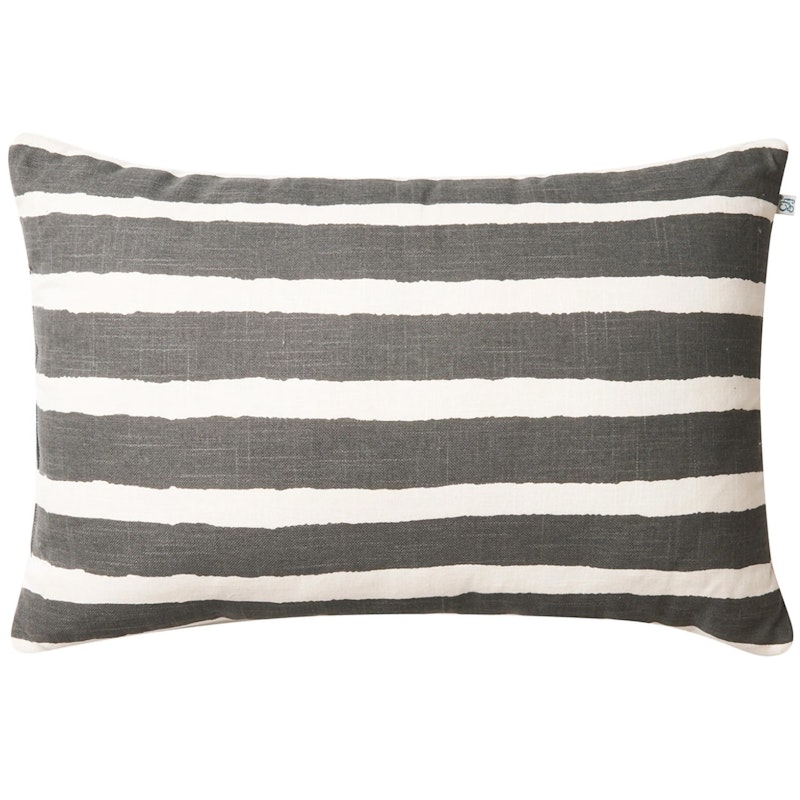 Block Stripe Outdoor Cushion 40x60 cm, Grey