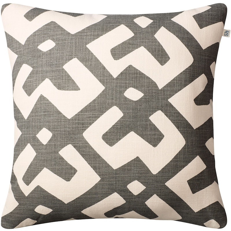 Dadra Cushion 50x50 cm, Grey / Off White