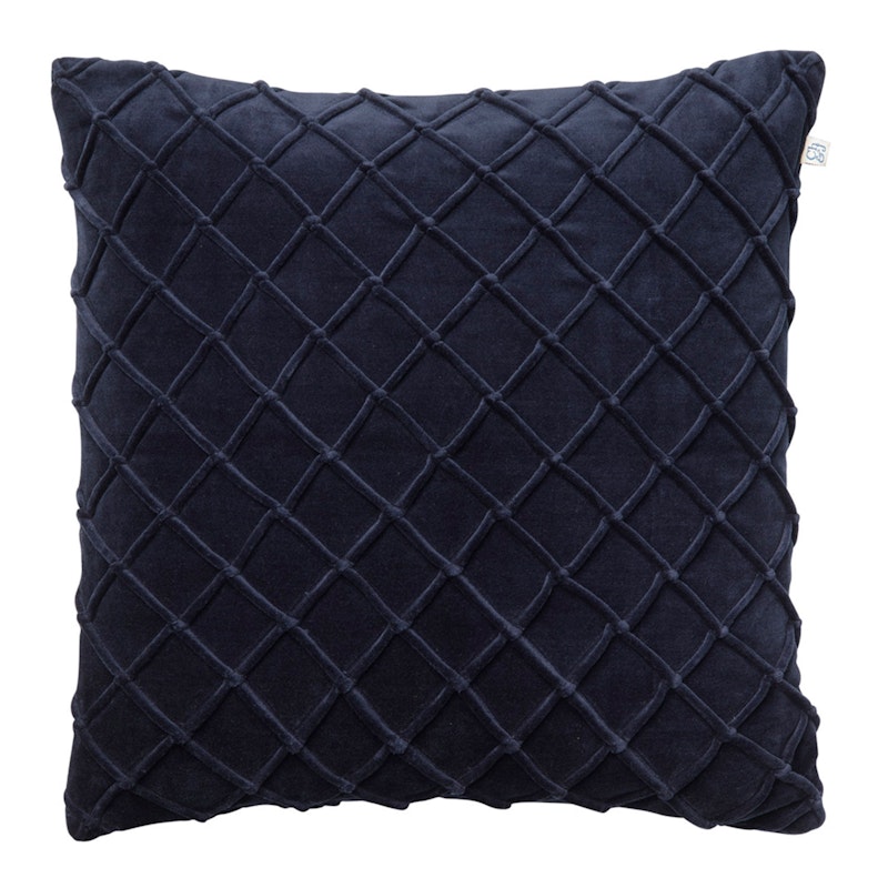 Deva Cushion Cover 50x50 cm, Navy