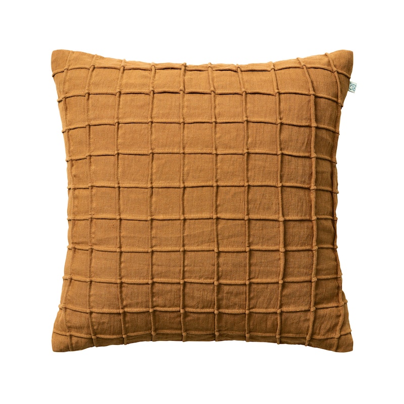 Jammu Cushion Cover 50x50 cm, Masala Yellow