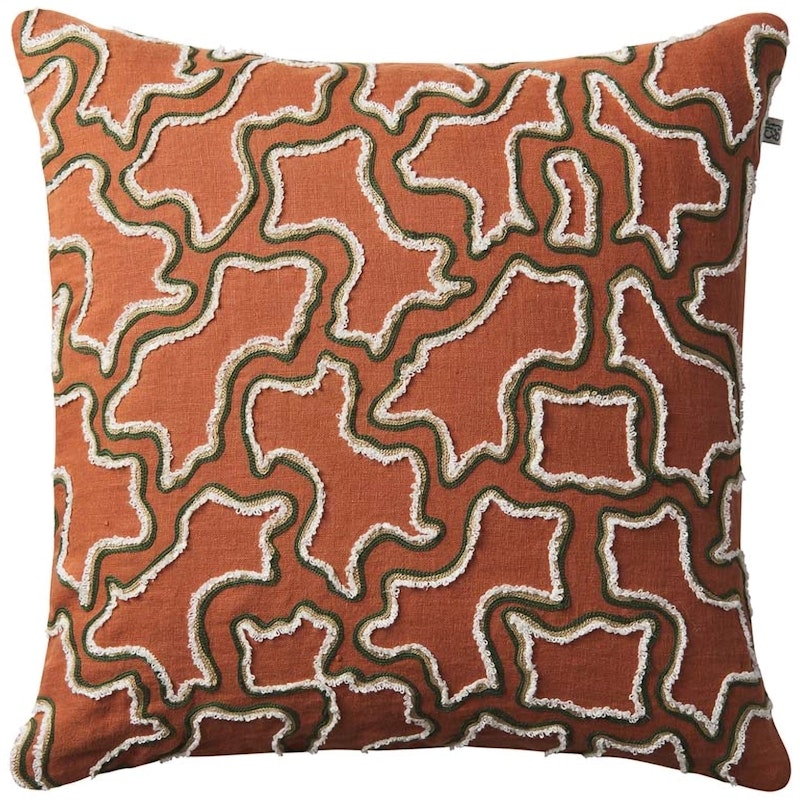 Kamal Cushion Cover 50x50 cm, Terracotta