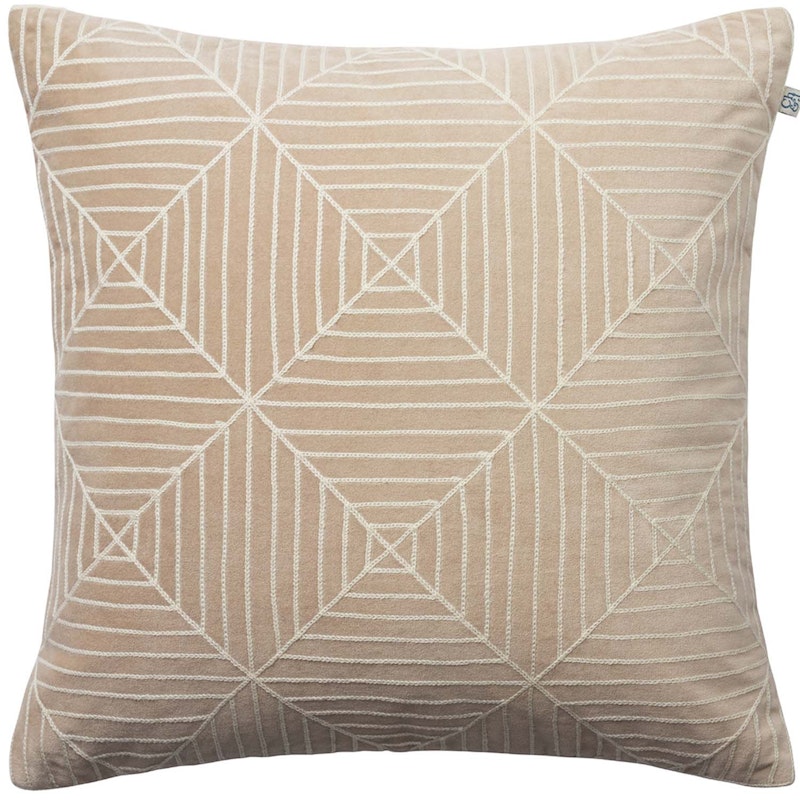 Kulgam Cushion Cover Tan/Off-white, 50x50 cm