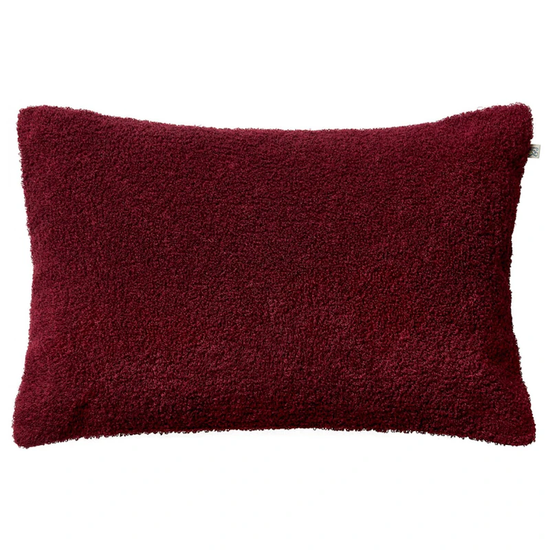 Mani Cushion Cover Bouclé 40x60 cm, Ruby