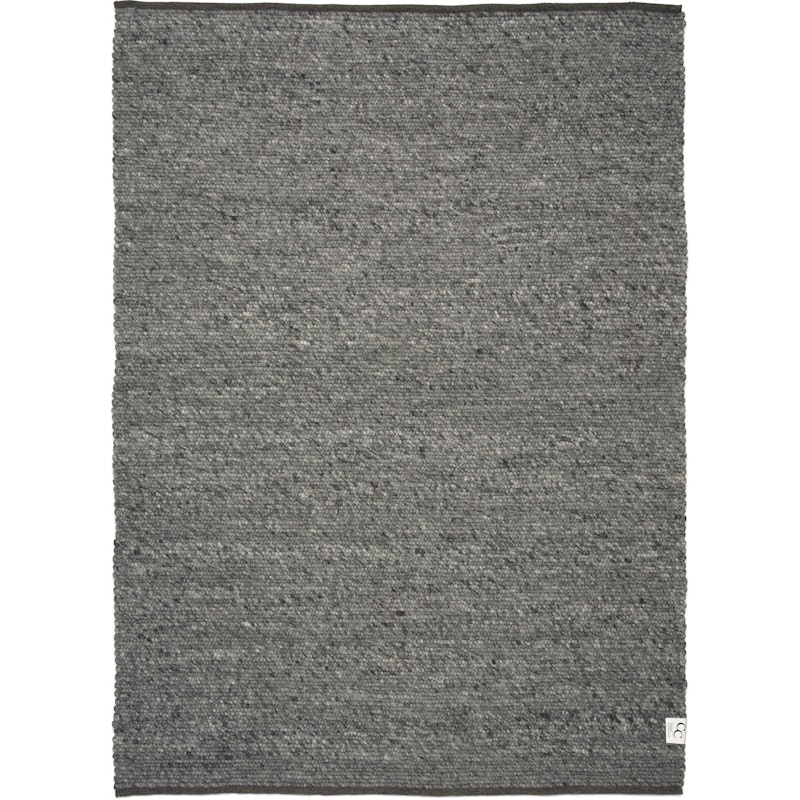 Merino Rug 140x200 cm, Granite