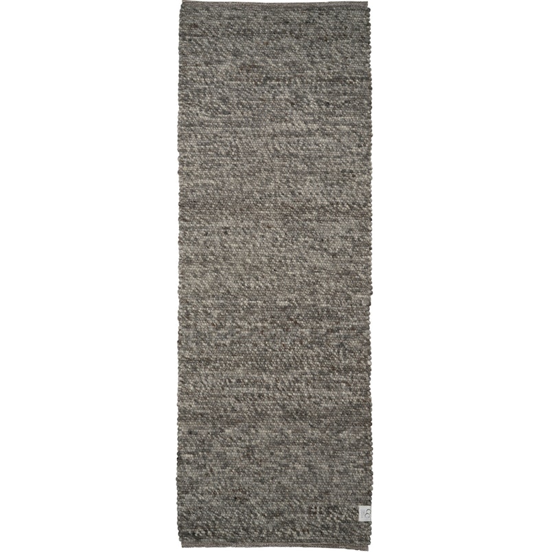 Merino Rug 80x250 cm, Grey