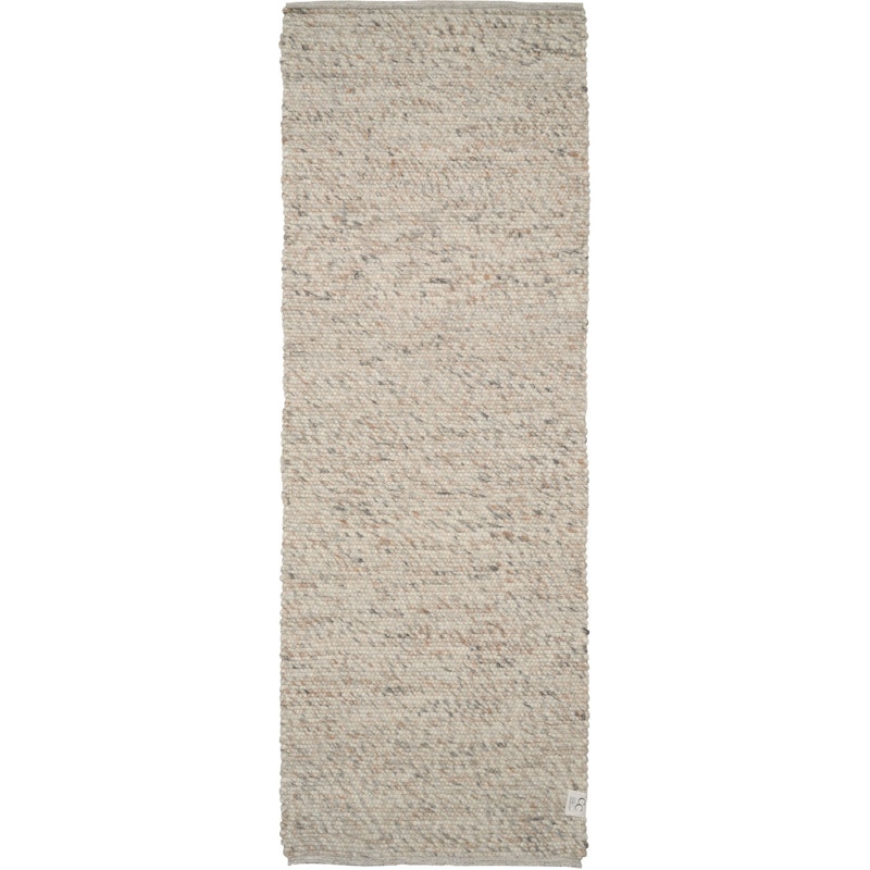 Merino Rug 80x250 cm, Natural Beige