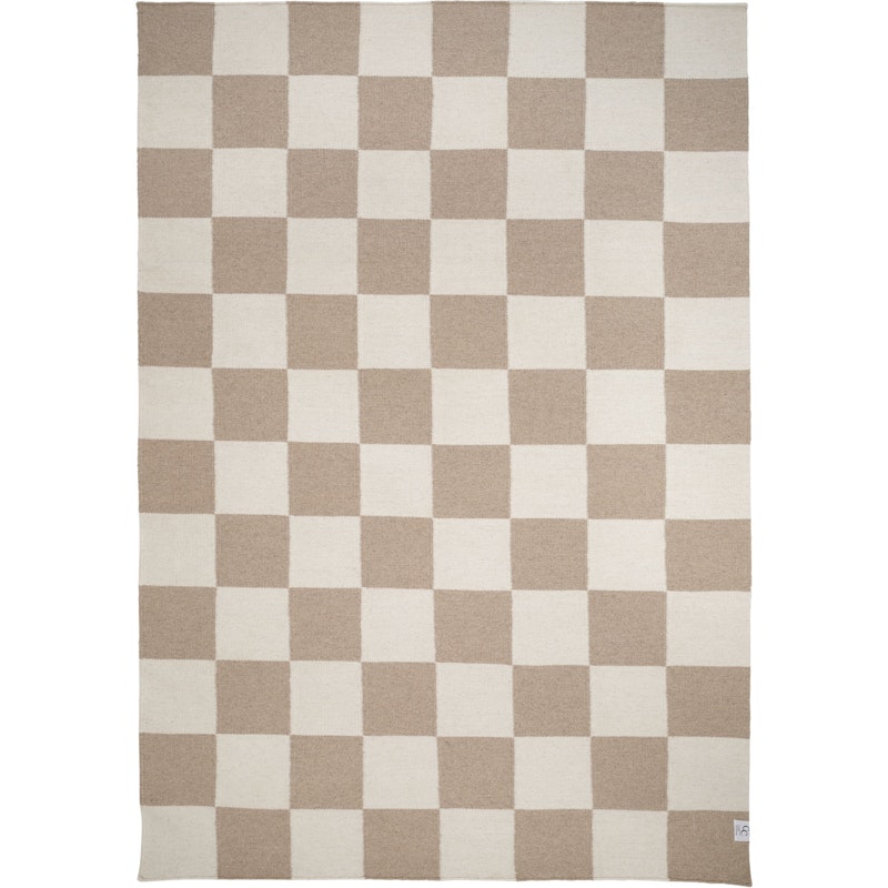 Square Rug White/Nature,  200x300 cm