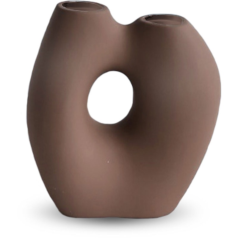 Frodig Vase H20 cm, Hazelnut