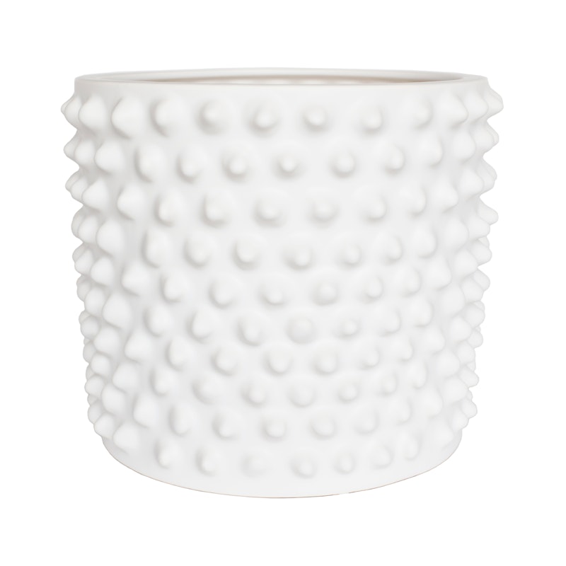 Cloudy Pot Medium, Matte White