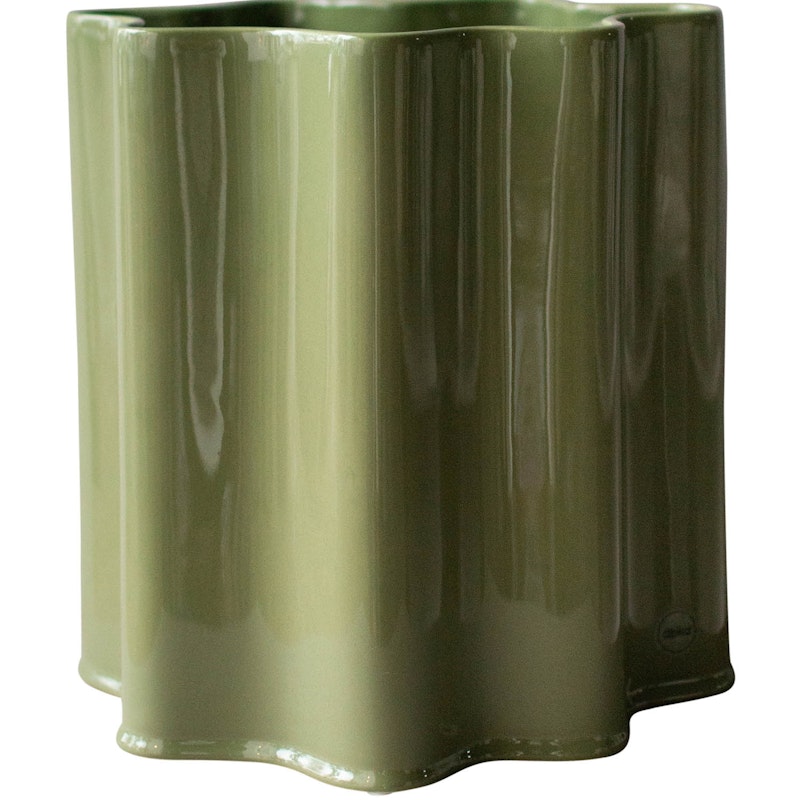 Filter Pot 28 cm, Shiny Green
