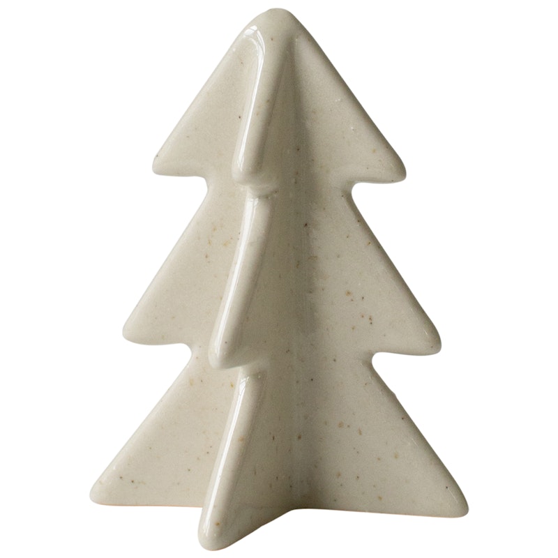 Winter Tree Decoration 8 cm, Vanilla