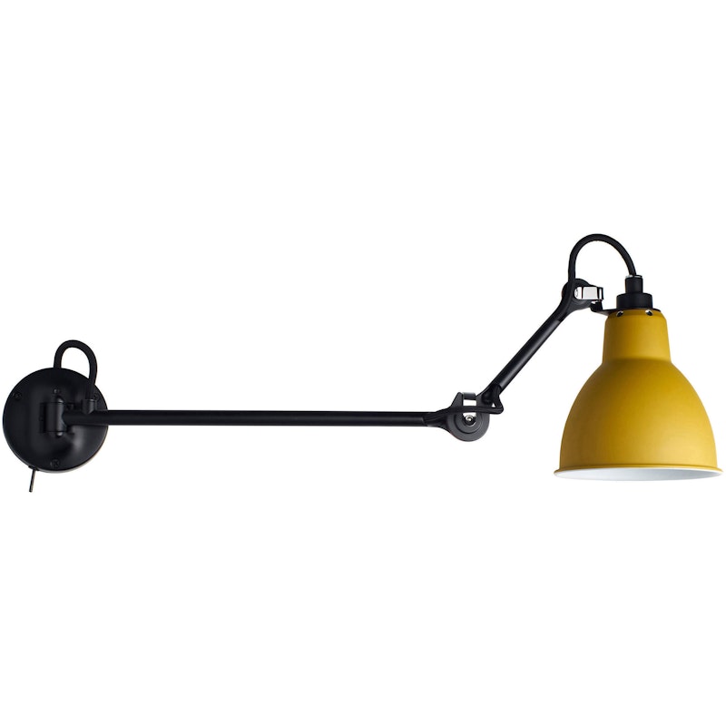 Lampe Gras N°204 L40 SW Wall Lamp, Yellow