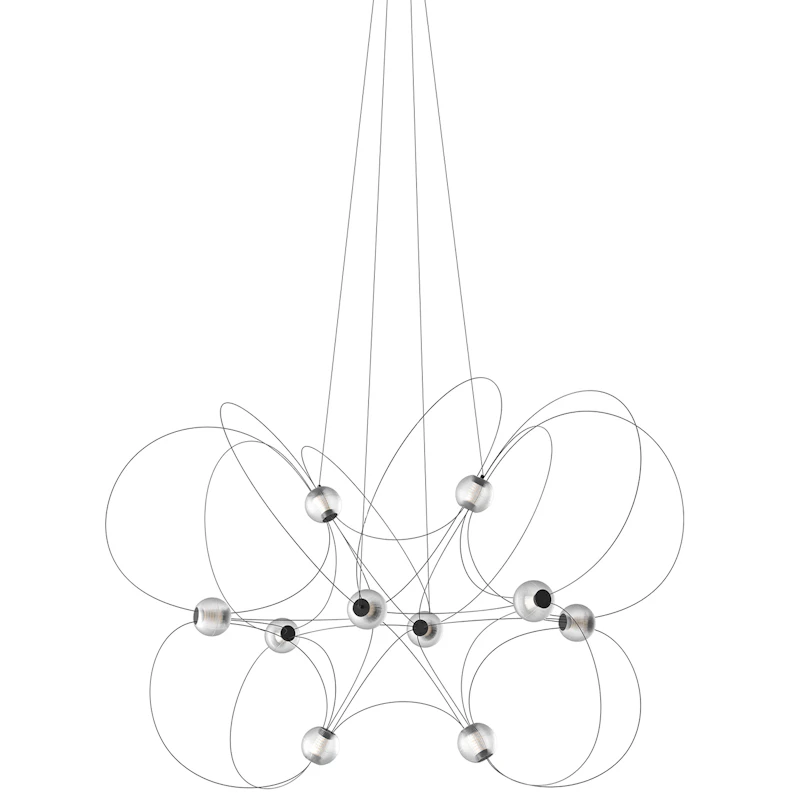 Munari Chandelier X10, Black