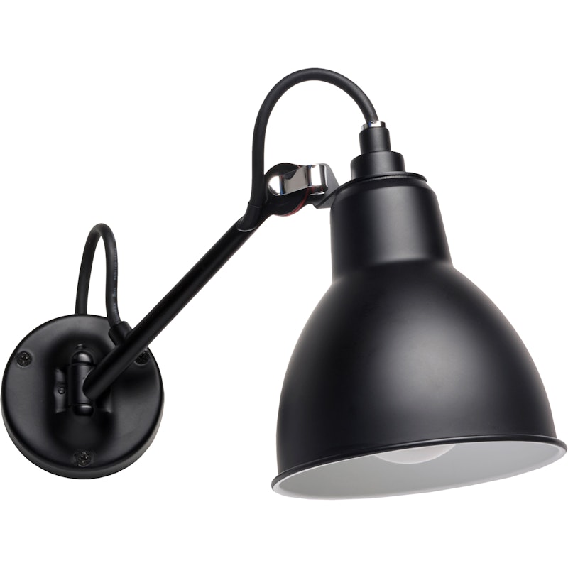 Lampe Gras N°104 Bathroom Wall Lamp, Black