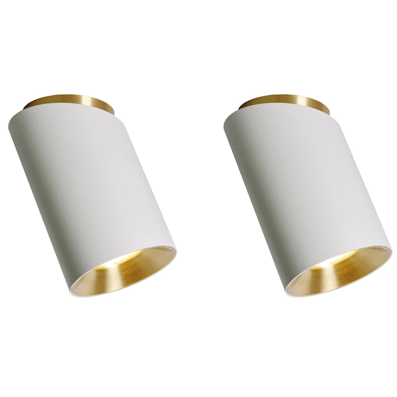 Tobo C85 Spotlight Diagonal 2-pack, White