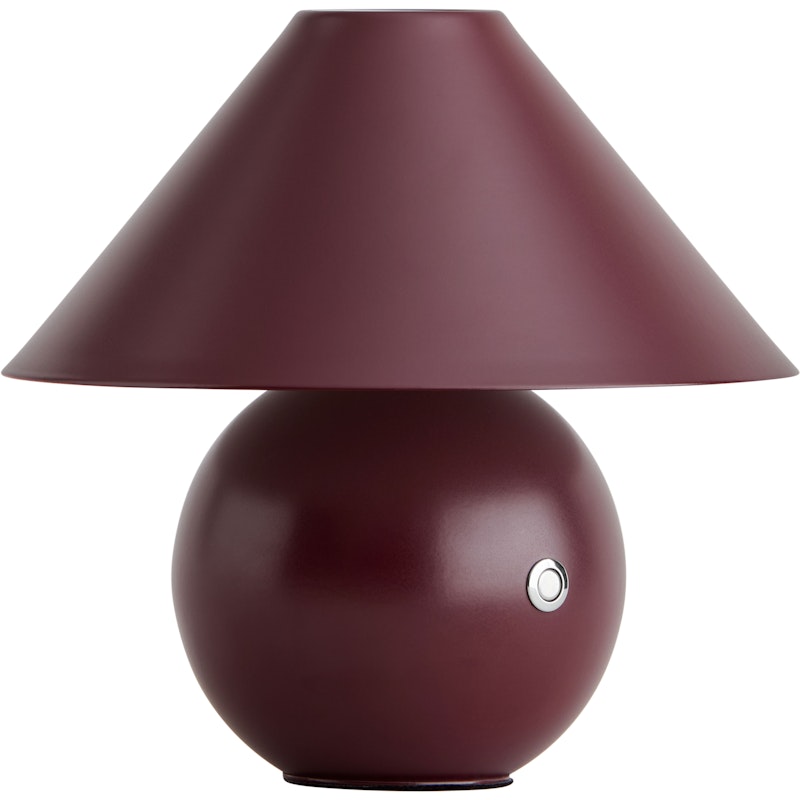 Cosmo Table Lamp Portable, Burgundy