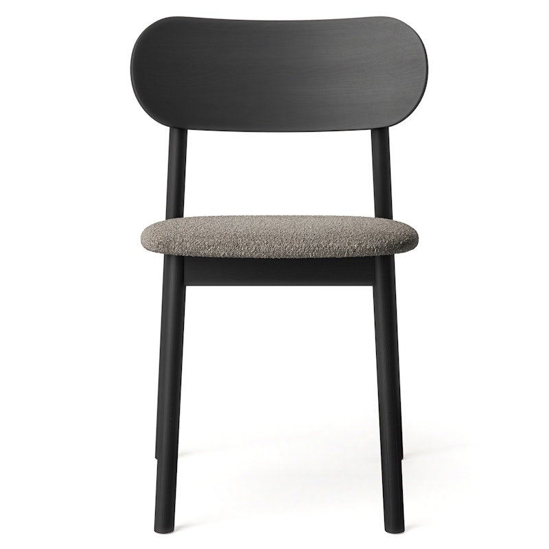 Elephant Chair, Black / Brown Bouclé