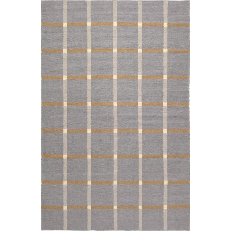 Mosaic Wool Rug 200x300 cm, Grey