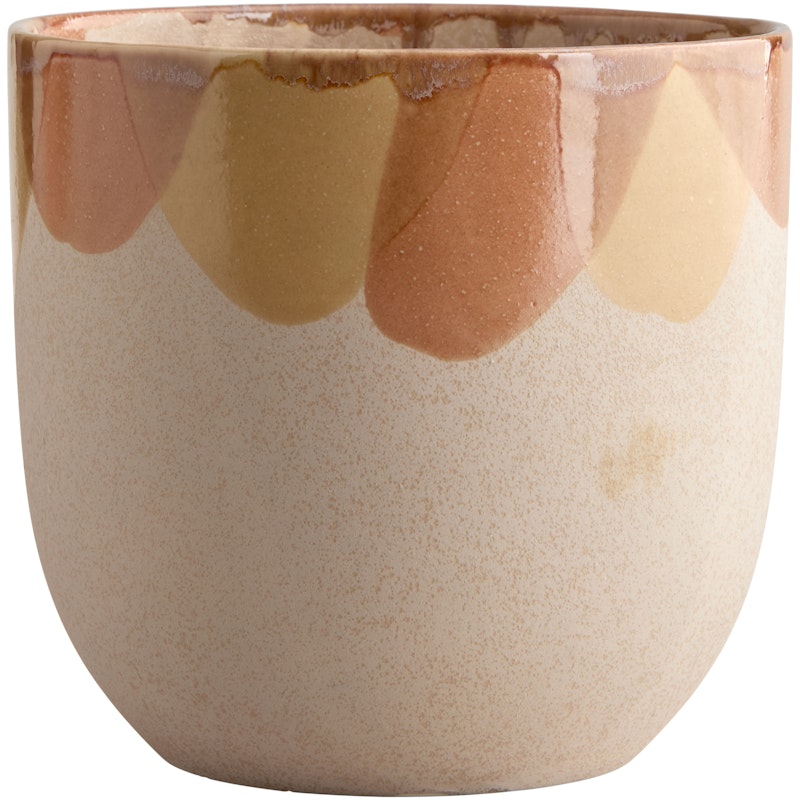 Nougat Planter Orange / Yellow / Cream, 23,5 cm