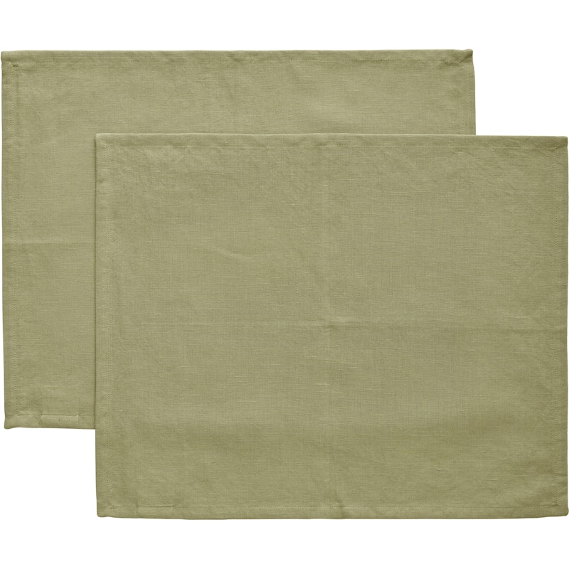 Sienna Placemat 35x45 cm 2-pack, Green