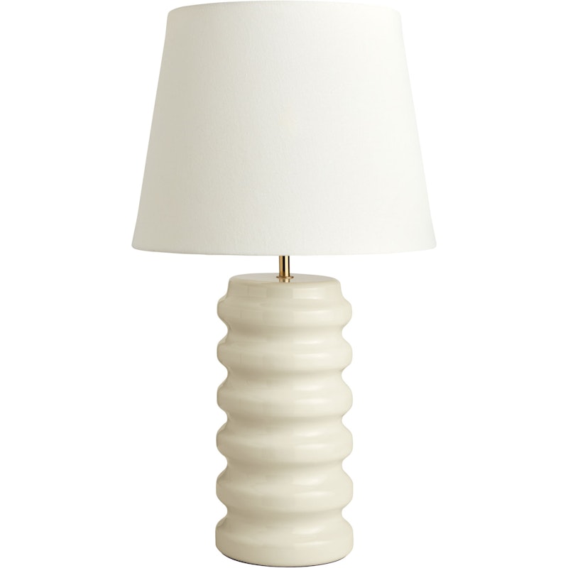 Swirl Table Lamp, Oatmeal