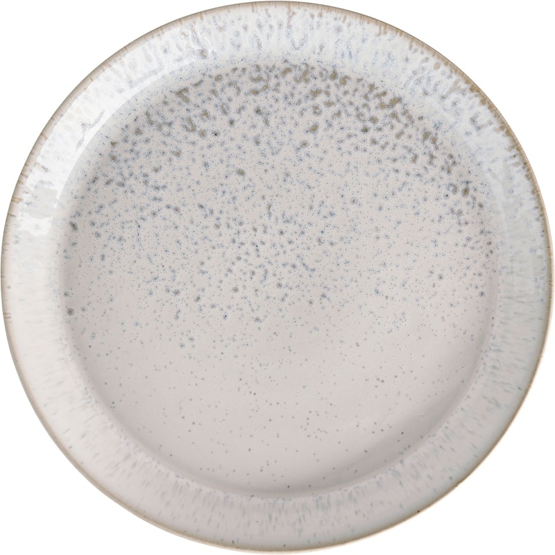 Kiln Plate 21  cm, Beige