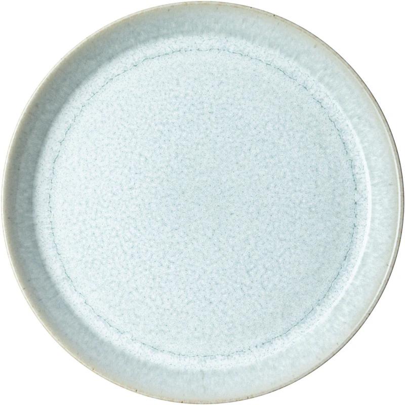 Kiln Plate 21  cm, Green