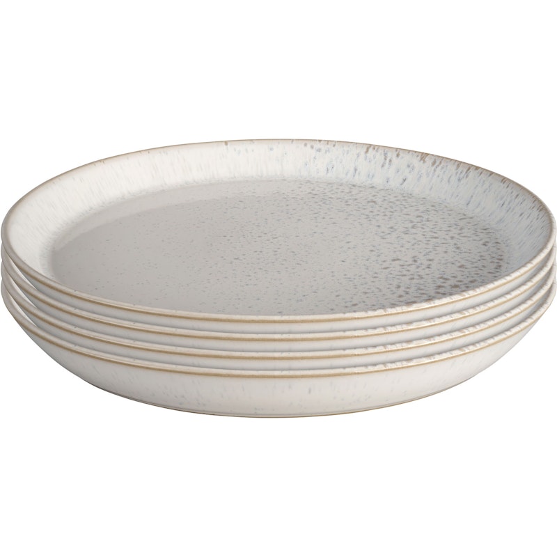 Kiln Plate 26 cm 4-pack, Beige