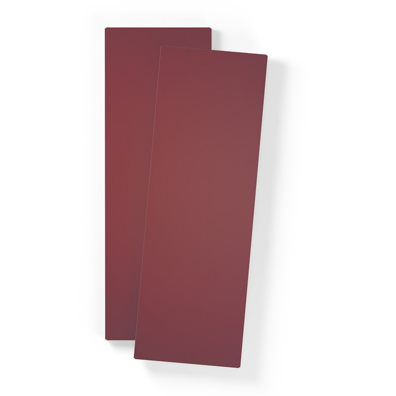 Shelf For Store Cabinet With 2 Doors 2-pack, Bordeaux