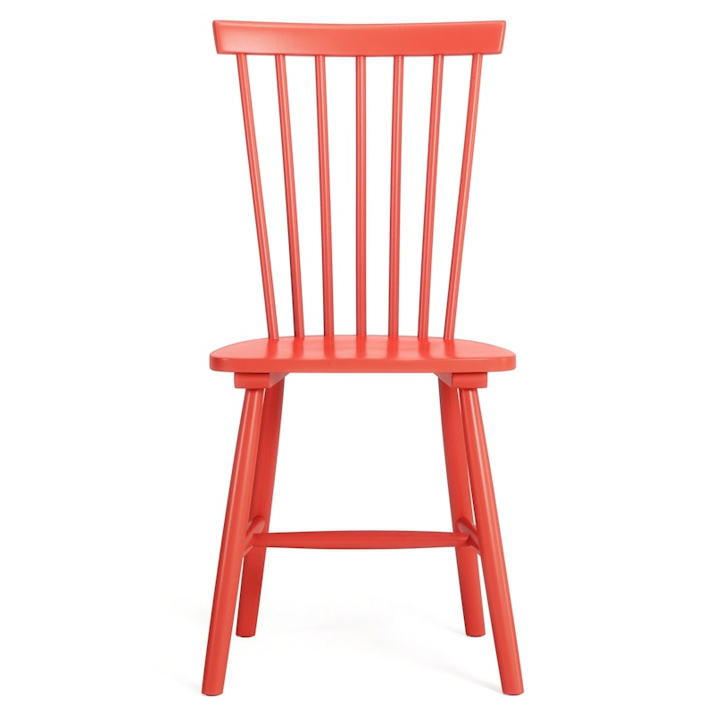 Wood H17 Windsor Chair, Orange