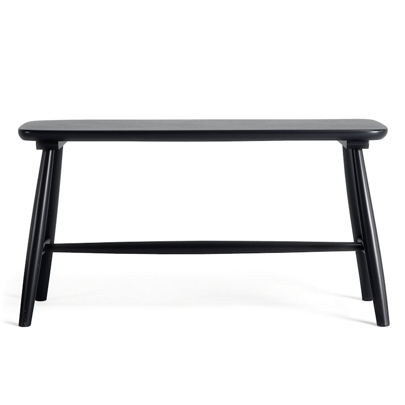 Wood H21 Bench, Black