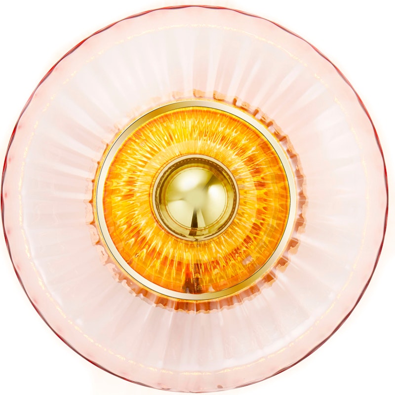 New Wave Optic XL Wall Lamp, Rose