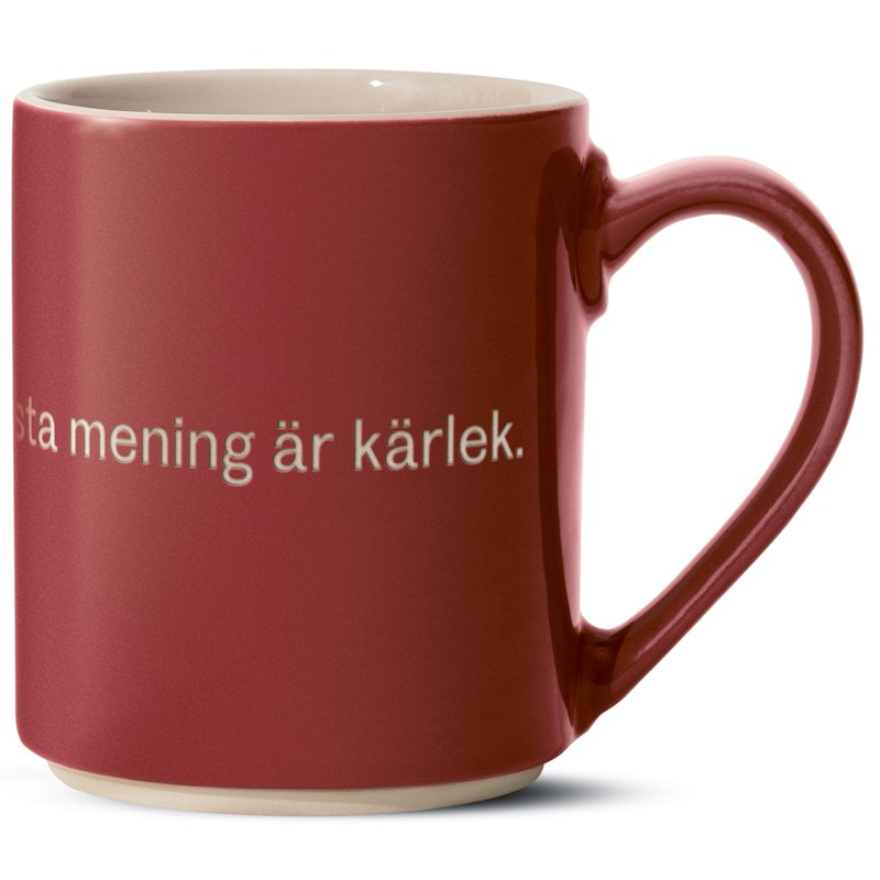 Astrid Lindgren Mug 26, Livets innersta mening