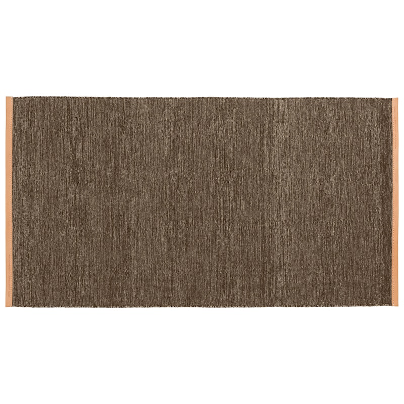 Björk Wool Rug 70x130 cm, Brown