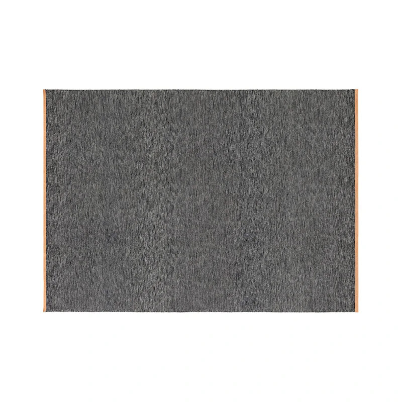 Björk Wool Rug 170x240 cm, Dark Grey