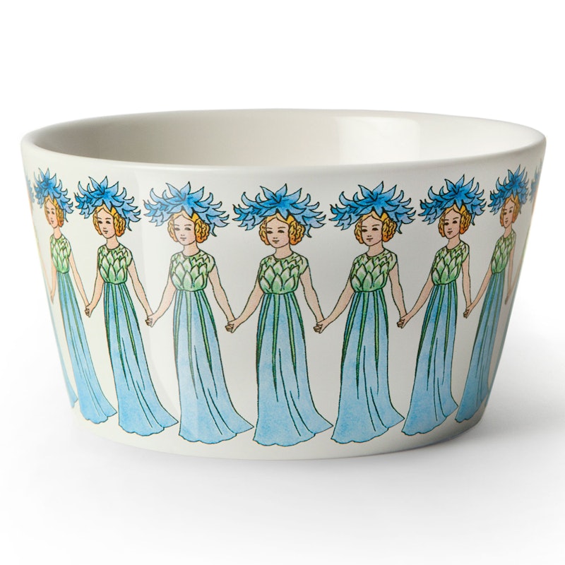 Elsa Beskow Bowl 50 cl, Cornflower