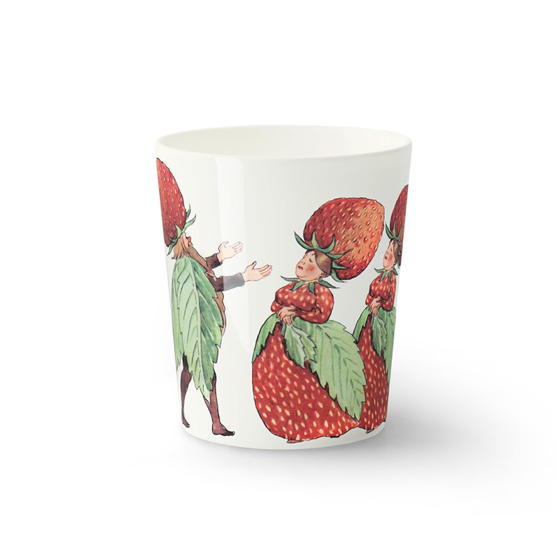 Elsa Beskow Mug 28 cl, Strawberry Family