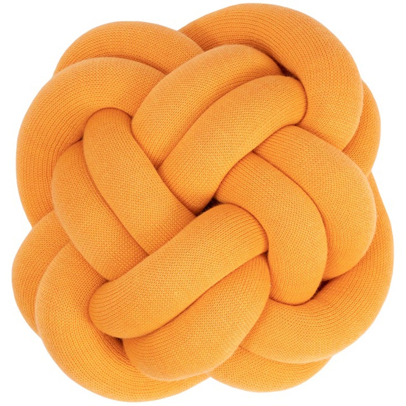 Knot Cushion, Apricot