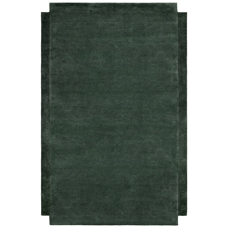 Level Wool Rug 200x300 cm, Green