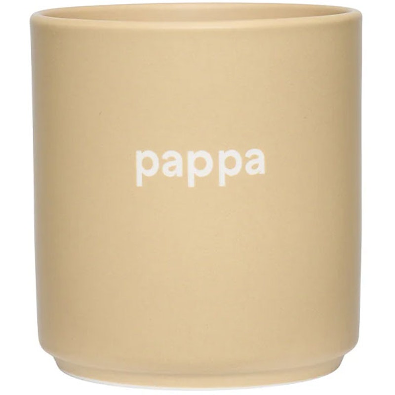 VIP Favourite Cup 25 cl Pappa, Beige