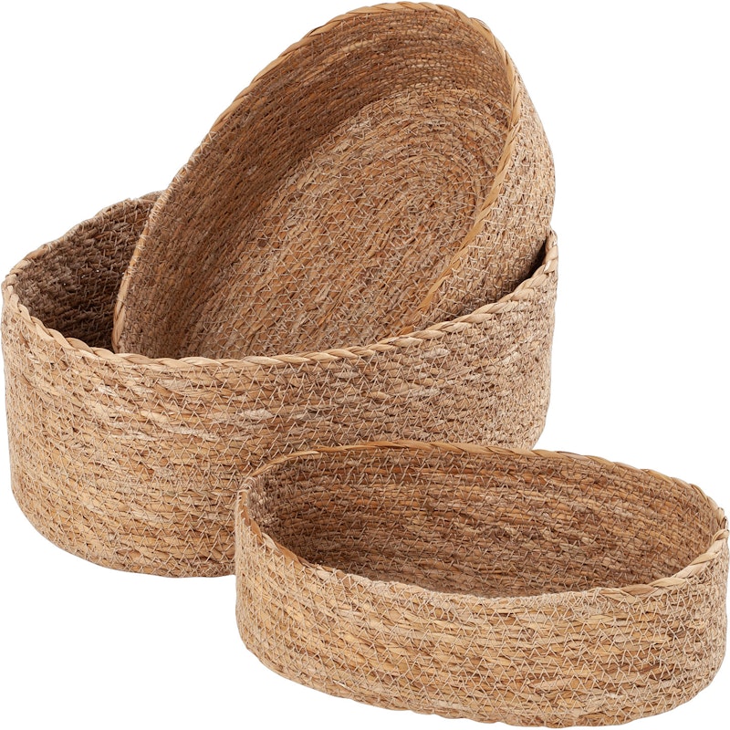 Emil Bread Baskets Oval 3-pack, Natural