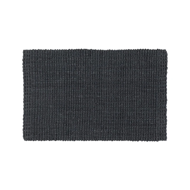 Jute Doormat 60x90 cm, Thunder Blue